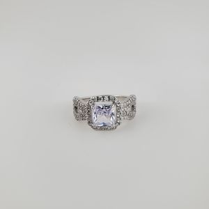 Full Diamond Zircon ring